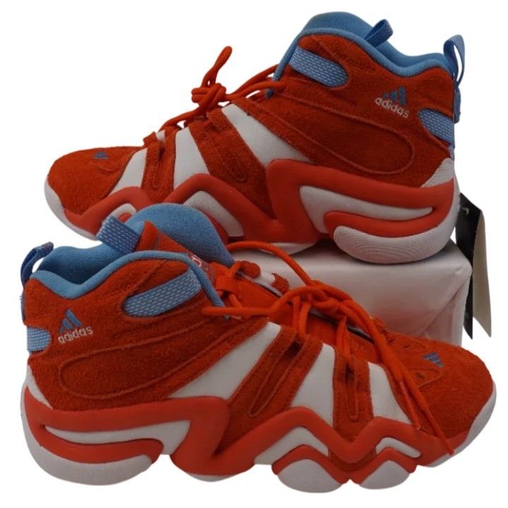 Adidas Men's Crazy 8 'Team Orange' Sneakers Size: 10.5, Like-New