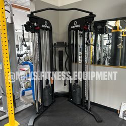 NEW INSPIRE FTX FUNCTIONAL TRAINER WITH ATTACHMENTS