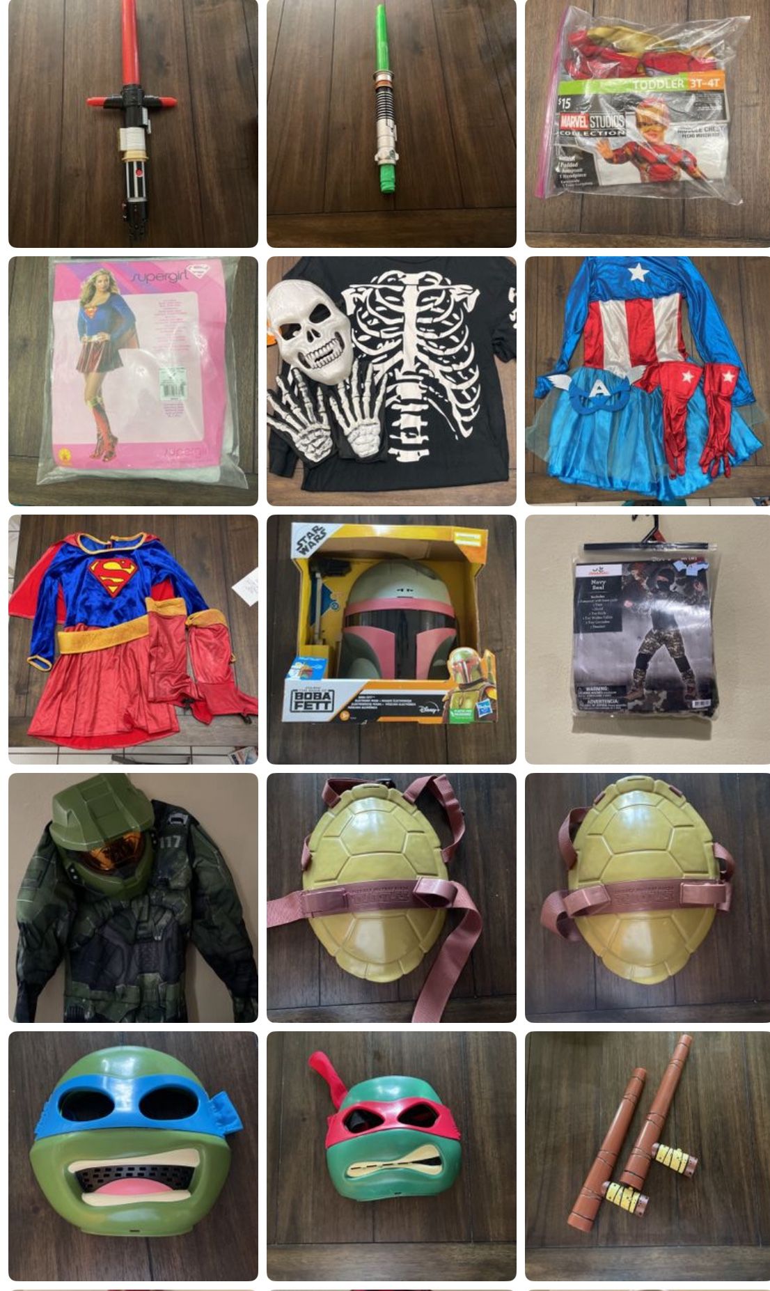 Costumes For Sale