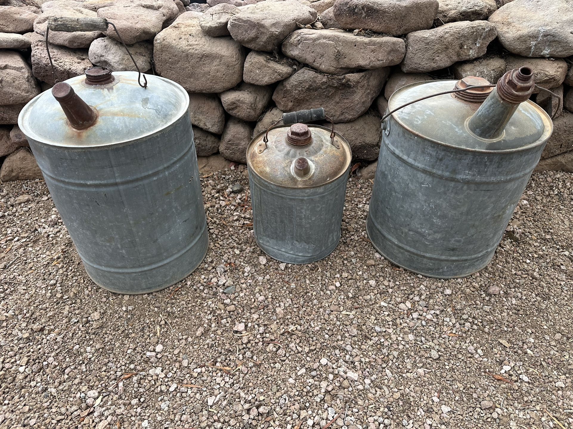 Vintage Gas Cans