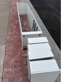 IKEA white closet