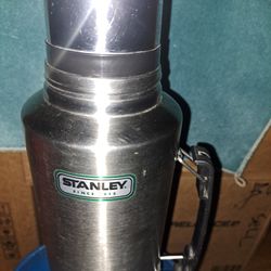 Vintage Stanley Vacuum Bottle Thermos Stainless 2 Qt