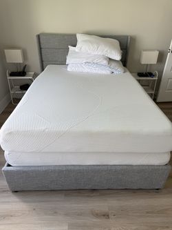 Mattress and bed frame full size