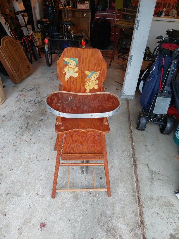 Antique High Chair