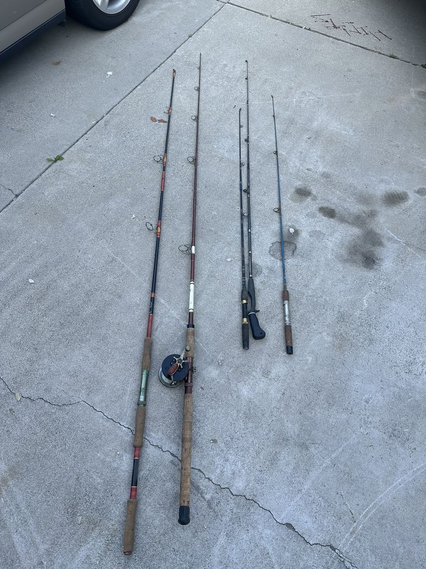 Vintage Fishing Rods