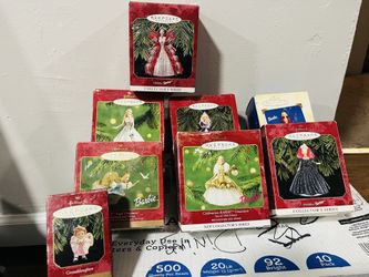 Barbie Xmas ornaments