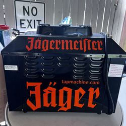 Jagermeister Tap Machine Model J99. Three Bottle Shot Dispenser Chiller works as it should. 
