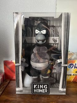 King Homer Simpsons plush