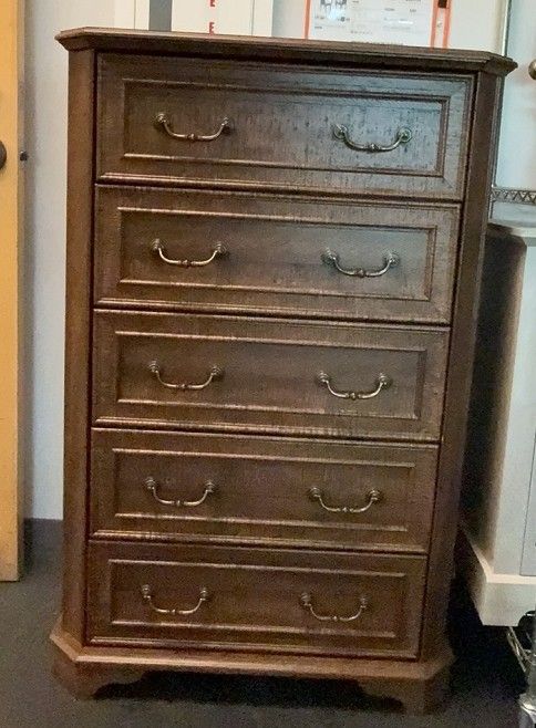 OKD Farmhouse Dresser Chests of 5 Drawers for Bedroom