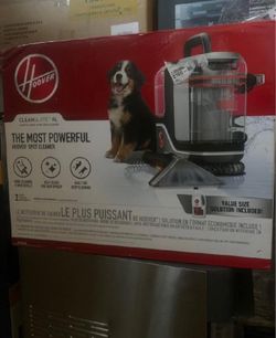 Hoover CleanSlate XL Portable Carpet & Upholstery Spot Cleaner (deep cleaning pet messes.