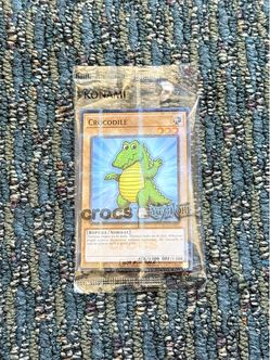 Crocs “Yu-Gi-Oh! Crocodile” Promo Card
