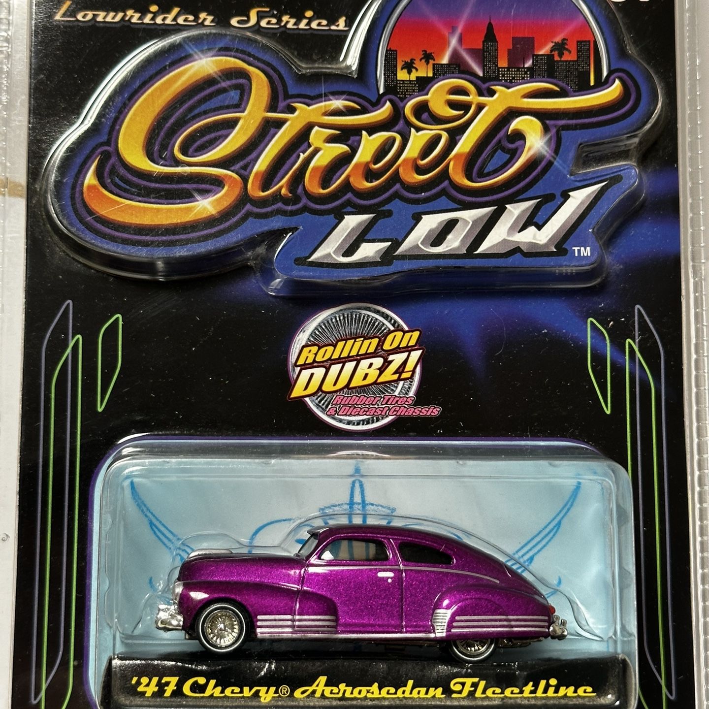 Jada, '47 Chevy Aerosedan Fleetline, Purple for Sale in
