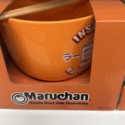 Muruchan Bowl With Chopsticks 