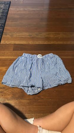 Blue striped Shorts 