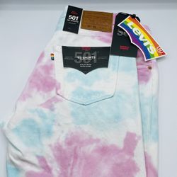 Levi’s 501 Pride ‘93 Limited Edition Denim Cut Off Shorts