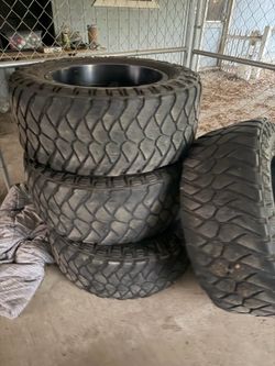 20” tires and Rims for Jeep  or Dodge Ram