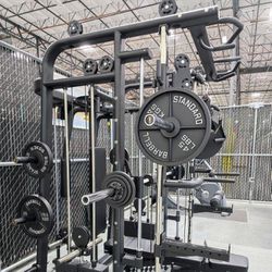 Brand New 💥 Commercial Smith Machine - FREE Delivery - FREE Assembly - Weight Included - Bench Included -  Phoenix Area Special ! 
