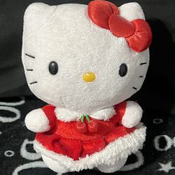 Hello Kitty Christmas plushie 