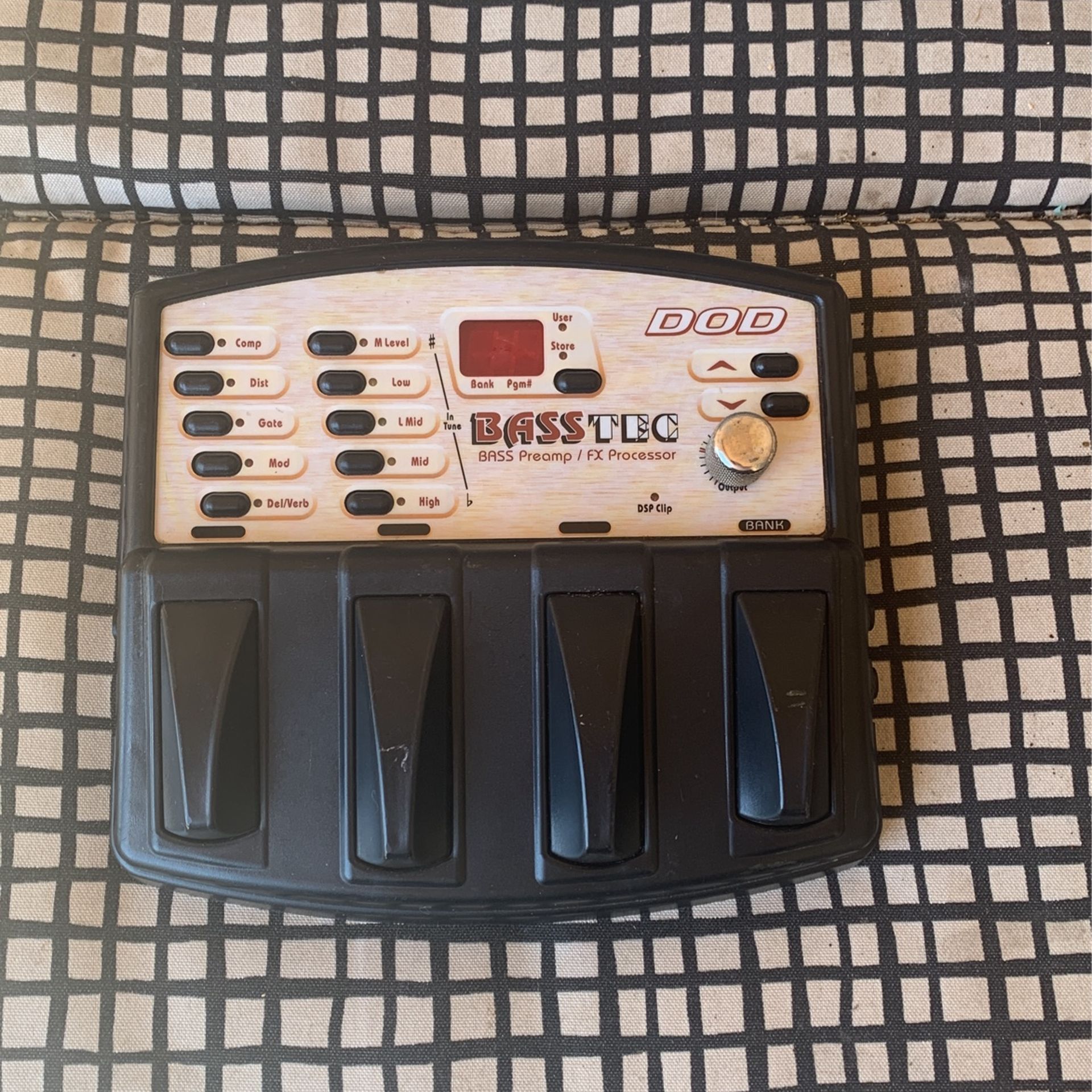 DOD BASS TEC PREAMP/FX PROCESSER