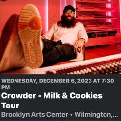 VIP Meet & Greet Crowder Tickets