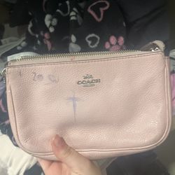 Pink Coach Bag