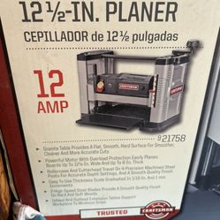 New Craftsman Planer 