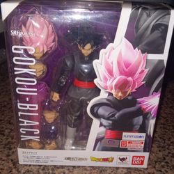 Sh figuarts Goku Black 1st Release. DBZ DBS Dragon Ball Super