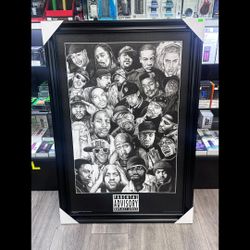 Rapper Artist Frame (Large)