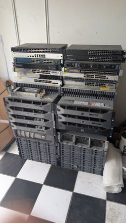Data Center - Network Switches, Storage, Server equipment