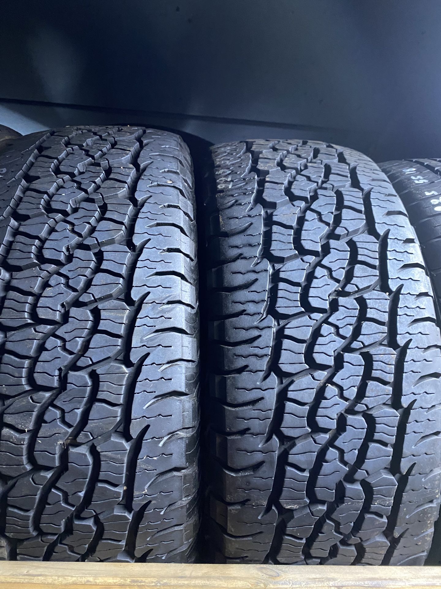 Pair Tires 225 55 18
