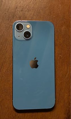 Blue iphone 13