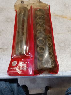 Vintage Craftsman Socket Set