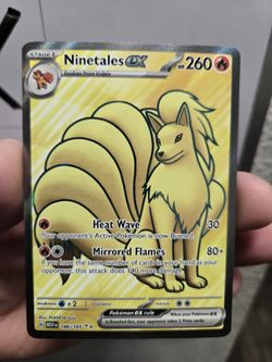 Ninetales Ex Pokemon Card 