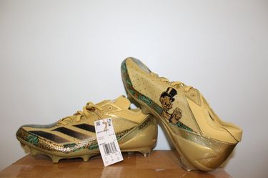 Adidas AdiZero Scrooge McDuck Football Cleats Size 10.5 M