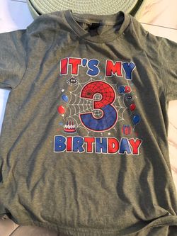 Boys 3rd bday shirt