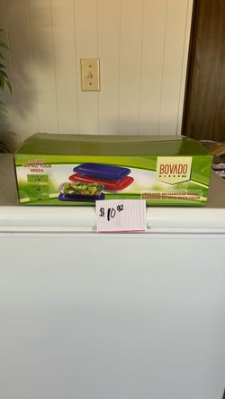 Bovado USA Rectangular Glass Bakeware Set