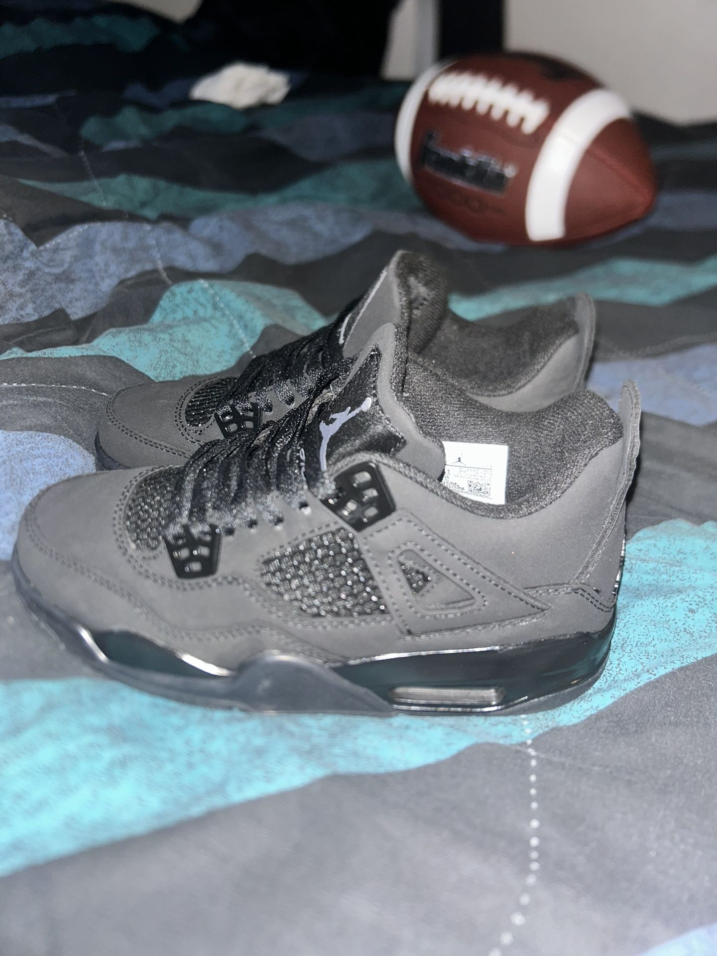 New Jordan 4 Black Cat Size 6.5