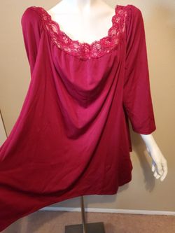 Womens Red Blouse 22/24 