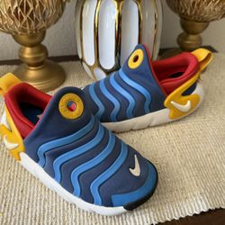 Nike Dynamo GO TD Mystic Navy Red Yellow White Kids Size 13C Children, Not Jordan, Travis Scott, Supreme, Union, Dior 