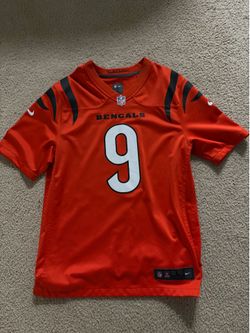 Men’s Nike Joe Burrow Cincinnati Bengals Orange Alternate Jersey