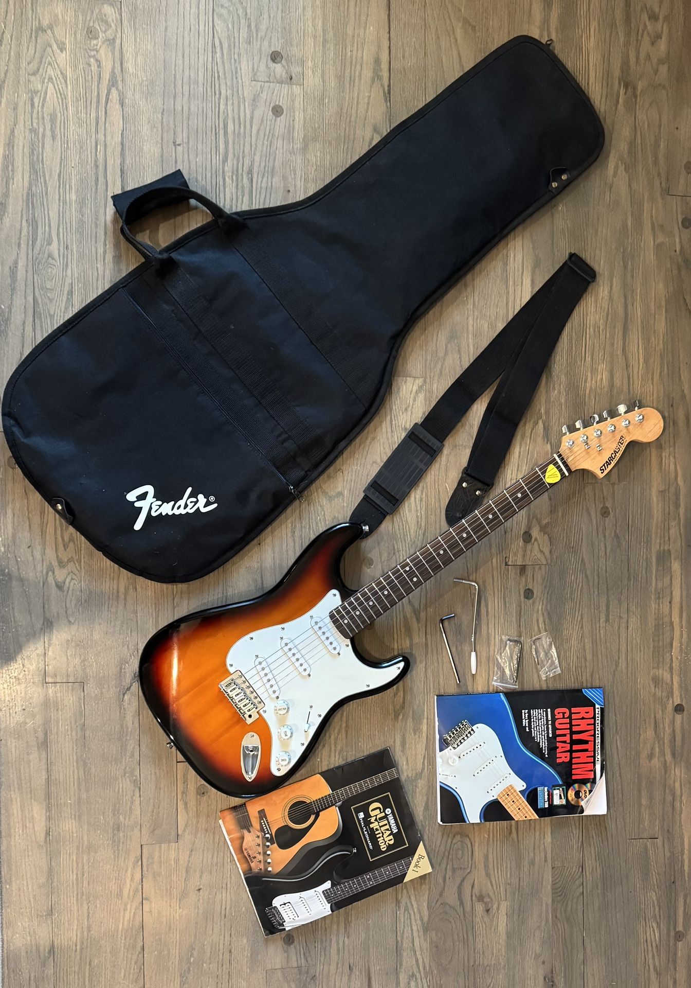 Fender Starcaster Electric Guitar With Guitar Bag