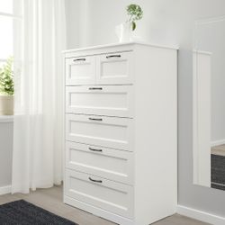 New 6 Drawer Dresser! IKEA! Songesand Dresser