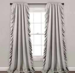 Curtain Set, 1 Pair,