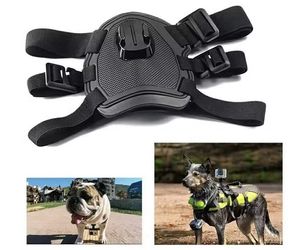 Dog Harness Mount for Gopro, Soft and Adjustable Dog Harness Vest for Small Medium Large Dogs, Pet Chest and Back Fixation for Gopro Hero All Models,