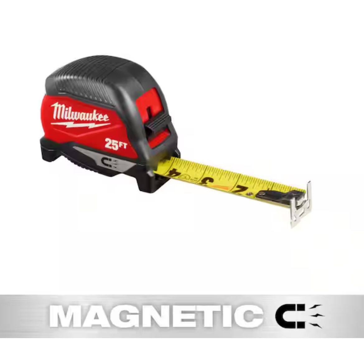 Milwaukee 25 ft. Magnetic Tape Measure @1025M