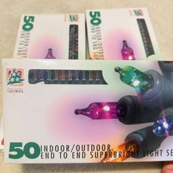 Holiday Indoor Outdoor Lights 