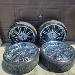 24 Inch Rims!  (24" 5x114-5x4.5)
