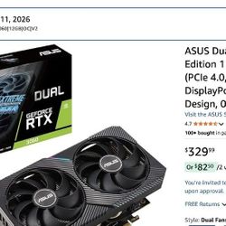 RTX 3060 OC 12GB - Like New -  Nvidia GeForce 