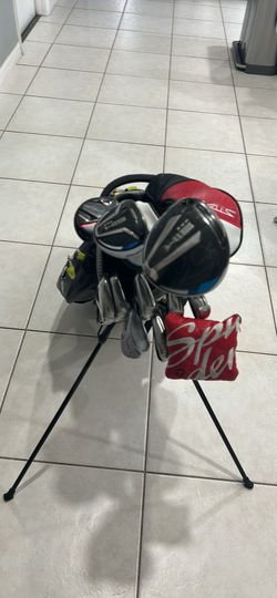 Left-Handed Men’s TaylorMade Golf Set – SIM / Stealth / Spider GT – Ready to Play