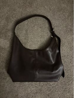 Brown Leather Shoulder Bag